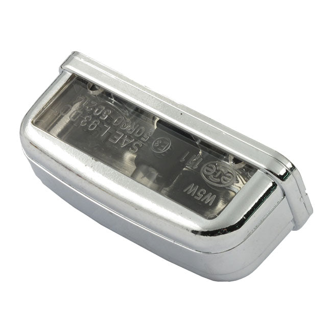 License Plate Light Stockk Chrome Ece Appr