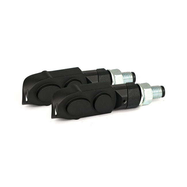 Cluster LED Turn Signals Black / Clear