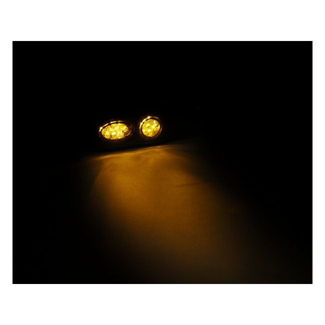 Cluster LED Turn Signals Black / Smoke