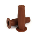 Gripster Handlebar Grip Set Brown For 74-24 H-D With Big Flange