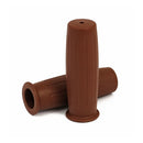 Gripster Handlebar Grip Set Brown For 74-24 H-D With Small Flange