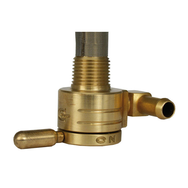 Backward Outlet Click-Slick Petock Brass - 3/8 NPT