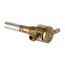 Straight Outlet Click-Slick Petock Brass - 3/8 NPT For Multifit