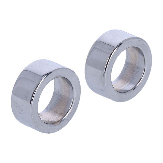 Chrome 1 Inch Axle Spacer - 5/8 Inch Length