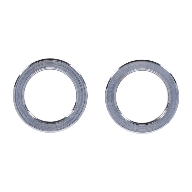 Chrome 1 Inch Axle Spacer - 5/8 Inch Length