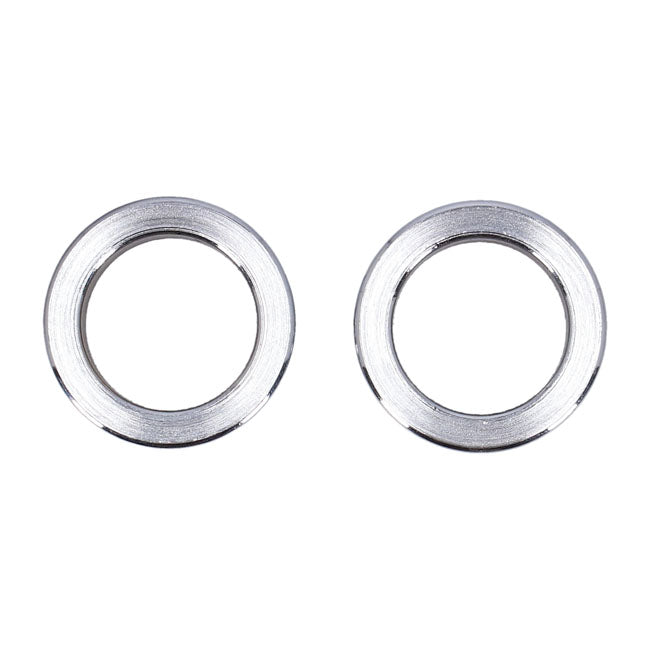 Chrome 1 Inch Axle Spacer - 1-1/8 Inch Length