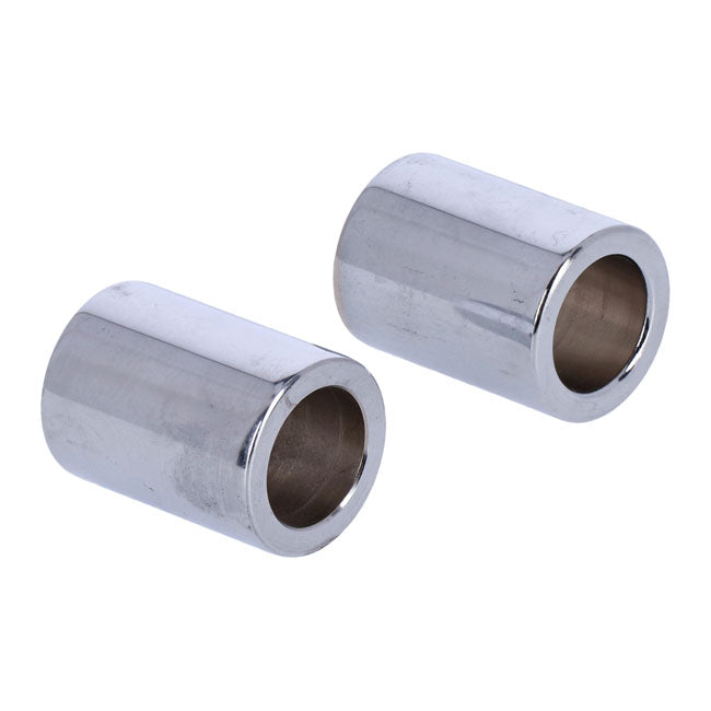 Chrome 1 Inch Axle Spacer - 2 Inch Length