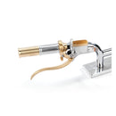 FL Handlebar Grip Set Satin Aluminium / Brass 74-21 H-D