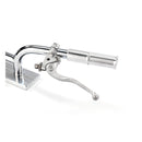FL Handlebar Grip Set Internal Throttle Polished