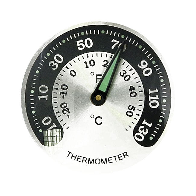 Handlebar Mounted Thermometer Black