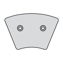 Brake Pad Set Organic For Front: 74-77 XL Sportster