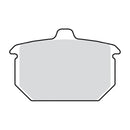 Brake Pads V-Pad Semi Sintered Copper For Rear 82-E87 XL
