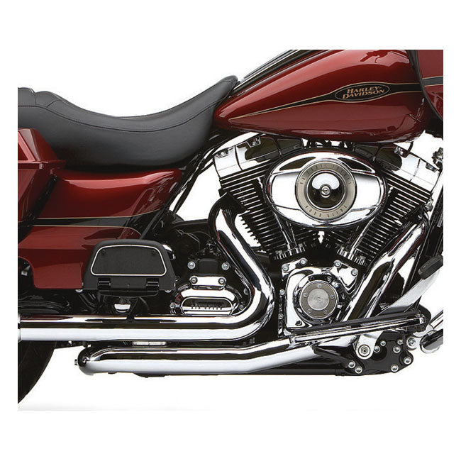 Independant Dual Head Pipes With Power Port Chrome For 10-16 Touring Excl. 2010 FLHTCUSE NU