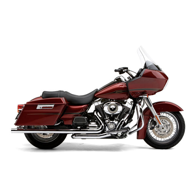 Speedster Duals Exhaust System Chrome - 2-1/2" For 10-16 Touring NU