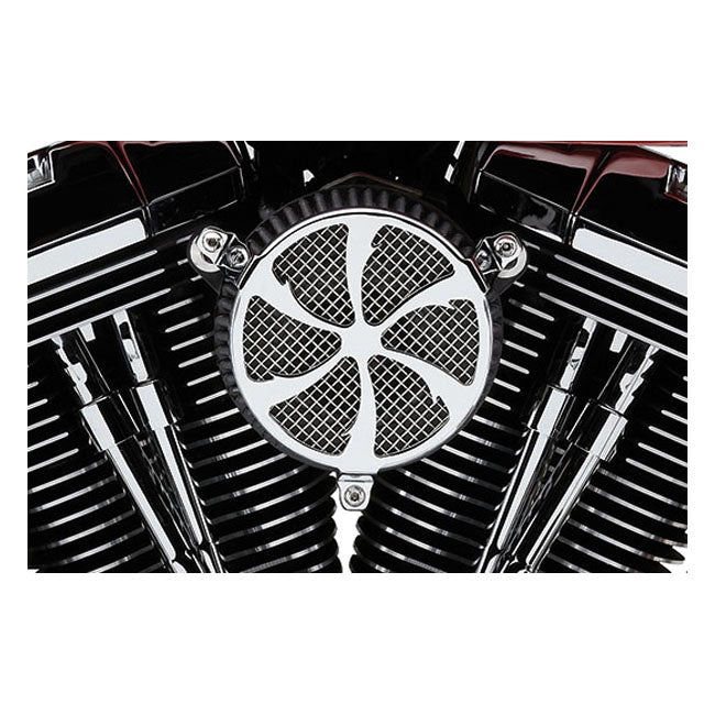 Naked Air Cleaner Kit Swept Chrome For 04-22 XL Excl. XR1200