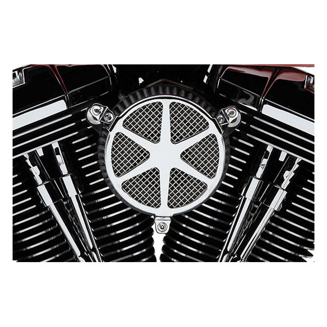 Naked Air Cleaner Kit Spoke Chrome For 16-17 Softail