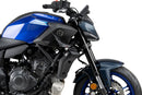 D12 Side Downforce Wings Matt Black For Yamaha MT-07 2025>Current