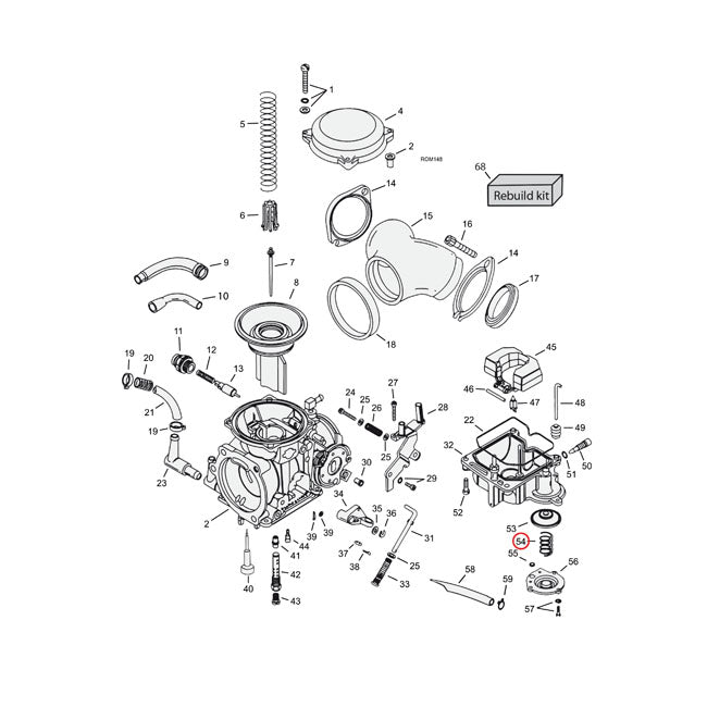 Spring Acc Pump Diaphram