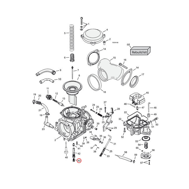 Cvp Main Jet Cv Carb .200 For 89-06 B.T.