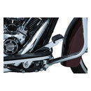 Smooth Extended Brake Pedal Chrome For 14-21 Touring, Trikes Without Fairing lowers