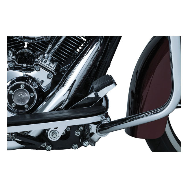 Smooth Extended Brake Pedal Chrome For 14-21 Touring, Trikes With Fairing lowers