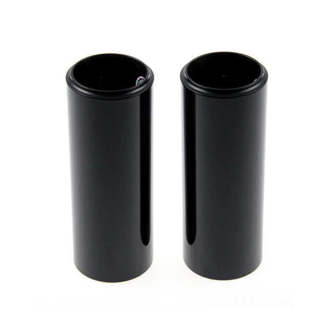 2 Pieces Upper Fork Cover Kit Gloss Black For 16-21 XL1200X/XS Forty Eight/Special