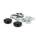 Shock Bolt Cover Kit Black For 04-16 XL
