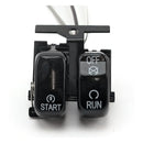 Run/Off/Start Handlebar Switch Set Black For 96-10 Softail