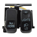 Hi/Low/Horn Handlebar Switch Set Black For 96-10 Softail