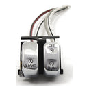 Run/Off/Start Handlebar Switch Set Chrome For 96-10 Softail