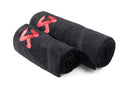 Towel Set Black / Red