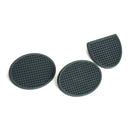 Brake & Clutch Pedal Pads Set Black