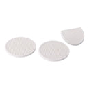Brake & Clutch Pedal Pads Set White