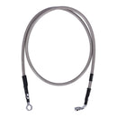Stainless Clear Coated Front Brake Line For 96-05 FXD/I