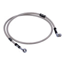 Stainless Clear Coated Front Brake Line For 97-03 FLSTS