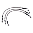 Stainless Clear Coated Front Brake Line For 99-05 FXDX