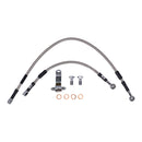 Stainless Clear Coated Rear Brake Line For 92-96 FLH/FLT NU