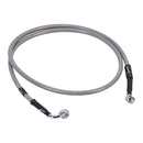 Stainless Clear Coated Front Brake Line For 09-13 FLSTC Heritage Softail Classic
