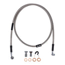 Stainless Clear Coated Front Brake Line For 05-07 FLSTSC Heritage Softail Classic