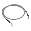 Stainless Clear Coated Front Brake Line For 05-13 Softail FLSTN Deluxe