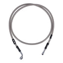 Stainless Clear Coated Front Brake Line For 08-11 NU FXCW/C