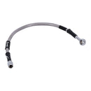 Stainless Clear Coated Rear Brake Line For 00-07 FXD NU