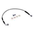 Stainless Clear Coated Rear Brake Line For 08-13 FXD