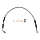 Stainless Clear Coated Rear Brake Line For 08-13 FXD