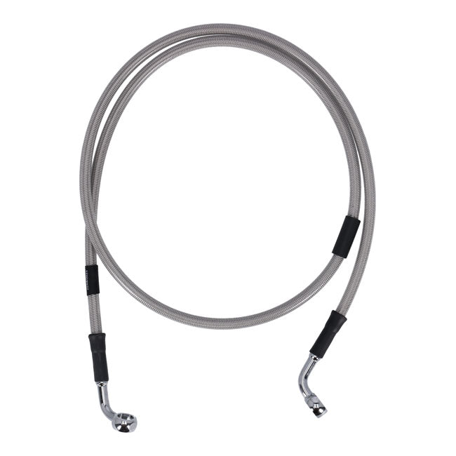 Stainless Clear Coated Front Brake Line For 05-13 XL883 Low