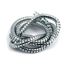 Chrome Cable & Wire Cover 5Ft (150Cm) 10Mm Id