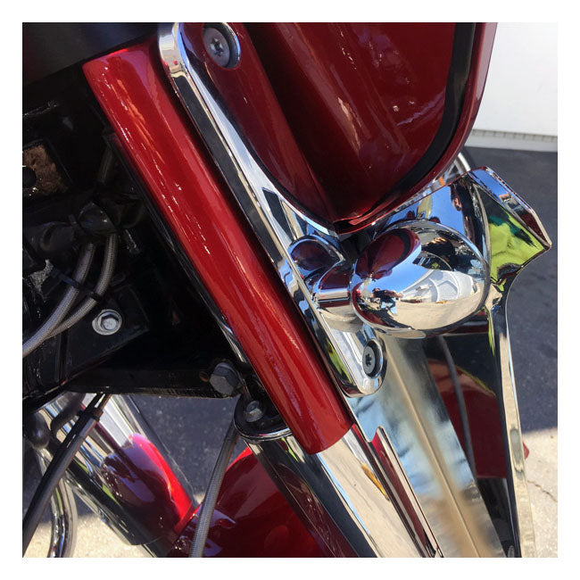 Wind Deflectors Chrome