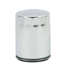MCS Spin-On Oil Filter For M8 Chrome For 18-23 Softail