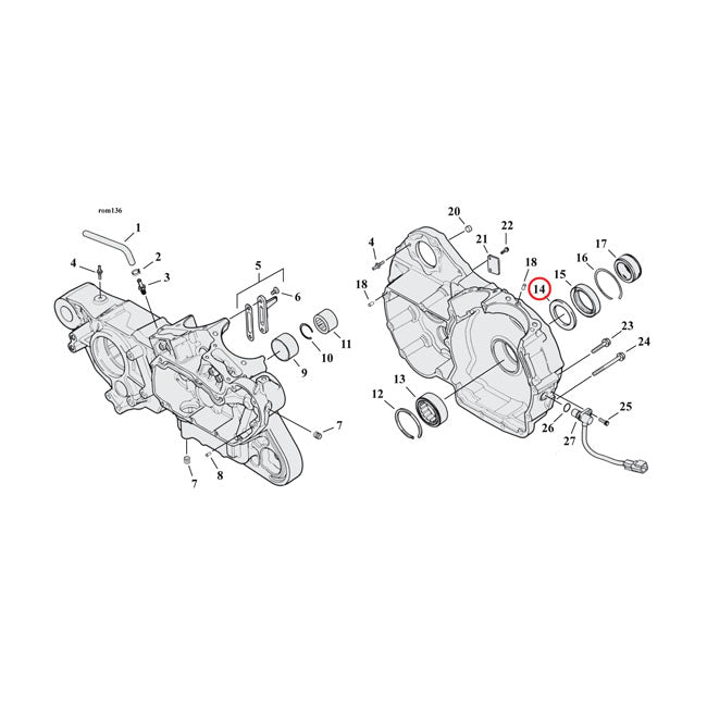 Sprocket Shaft Bearing Thrustwasher