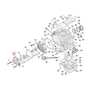 Transmission End Cover Smooth Cable Clutch Chrome For 06-17 Dyna